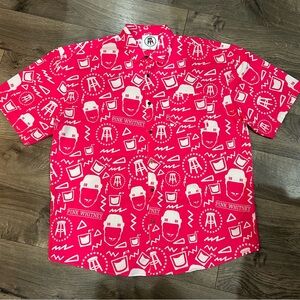 Barstool Sports Pink Whitney. size is 2XL, color is “pink” of course!